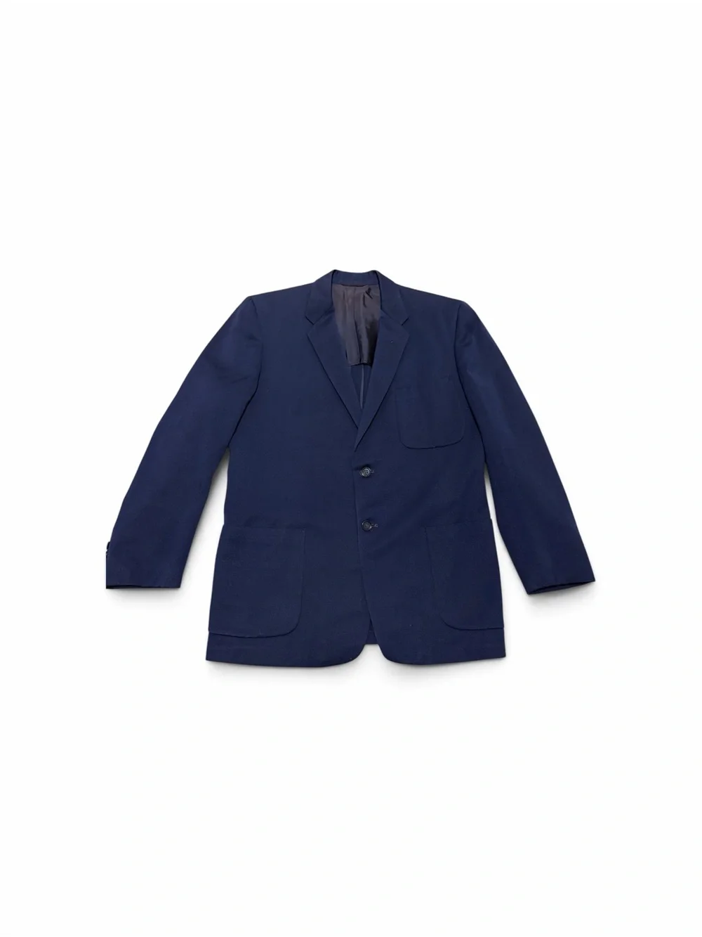 VTG Warren Sewell 100% Pure Wool Navy Blue Men's Suit Set (40R / 31x29)